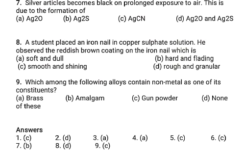 CBSE Class 10 Biology Revision Worksheet Set G